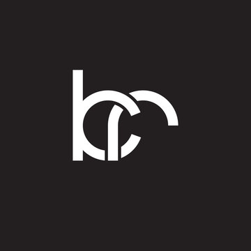 Initial lowercase letter kr, overlapping circle interlock logo, white color on black background