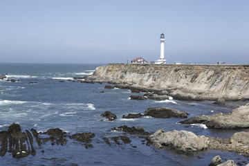 Point Arena Lighthouse, near CA state route 1
