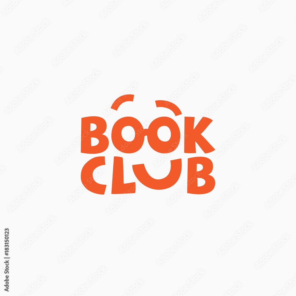 Poster book club logo