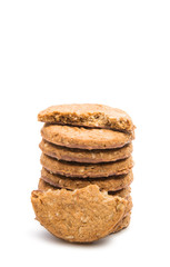 cereal biscuits isolated