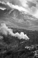 Steam Locomotive in White Pass