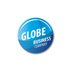 Earth logo template. Globe sign