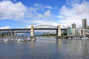 Burrard Street Bridge,Vancouver, Canada