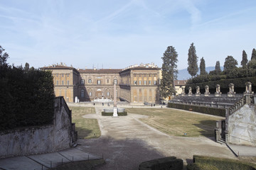 Fototapeta premium detail of boboli garden