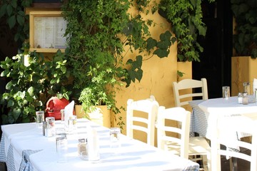 ギリシャのとある店先
