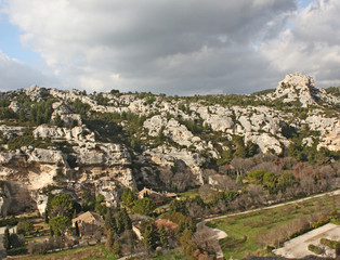 Fototapeta na wymiar Vallée des Baux de Provence