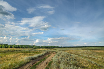 Russian steppe