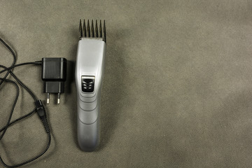 Electric hair clippers.