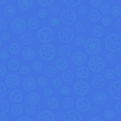 Vector illustration. Mechanical  gear