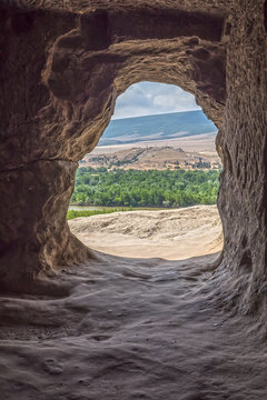 The exit of the cave