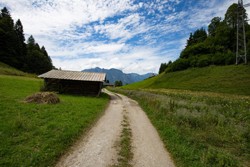 Eckbauer Garmisch-Partenkirchen Alpenpanorama