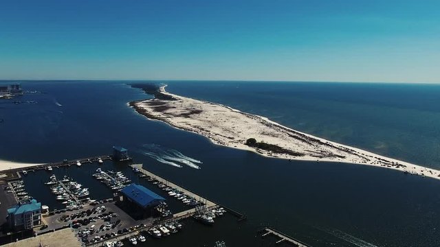 Biloxi Mississipi Deer Island Aerial Views