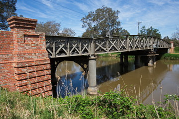Rotating bridge at Sale