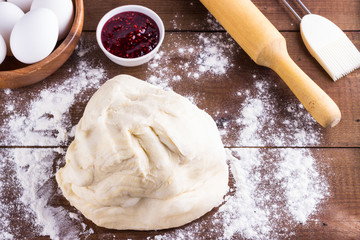 Dough for baking