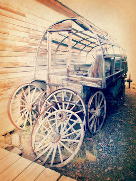 Wild west wagon