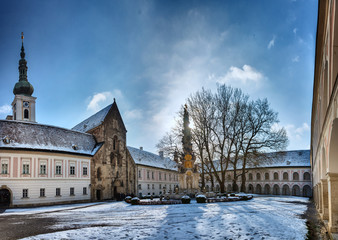 Innenhof Stift Heiligenkreuz