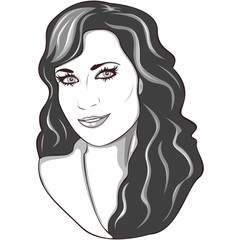 Beauty woman portrait