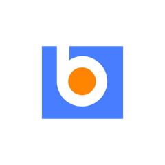B Initial Letter Logo Vector