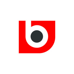 B Initial Letter Logo Vector