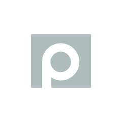 P Initial Letter Logo Vector