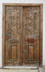 old vintage door