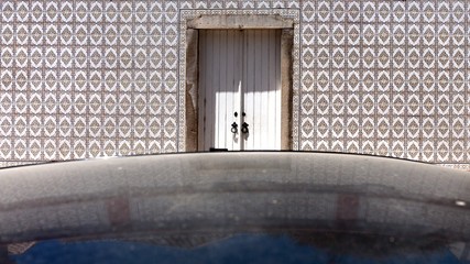 Door of an old Portuguese house