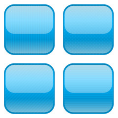 Blue square icons