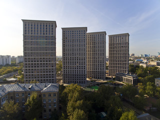 Modern block of flats.