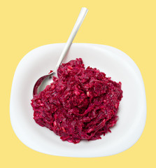 Obraz na płótnie Canvas beet salad