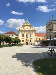 Obraz premium Altötting, Bawaria, Niemcy: Wokół Kapellplatz w Altötting.