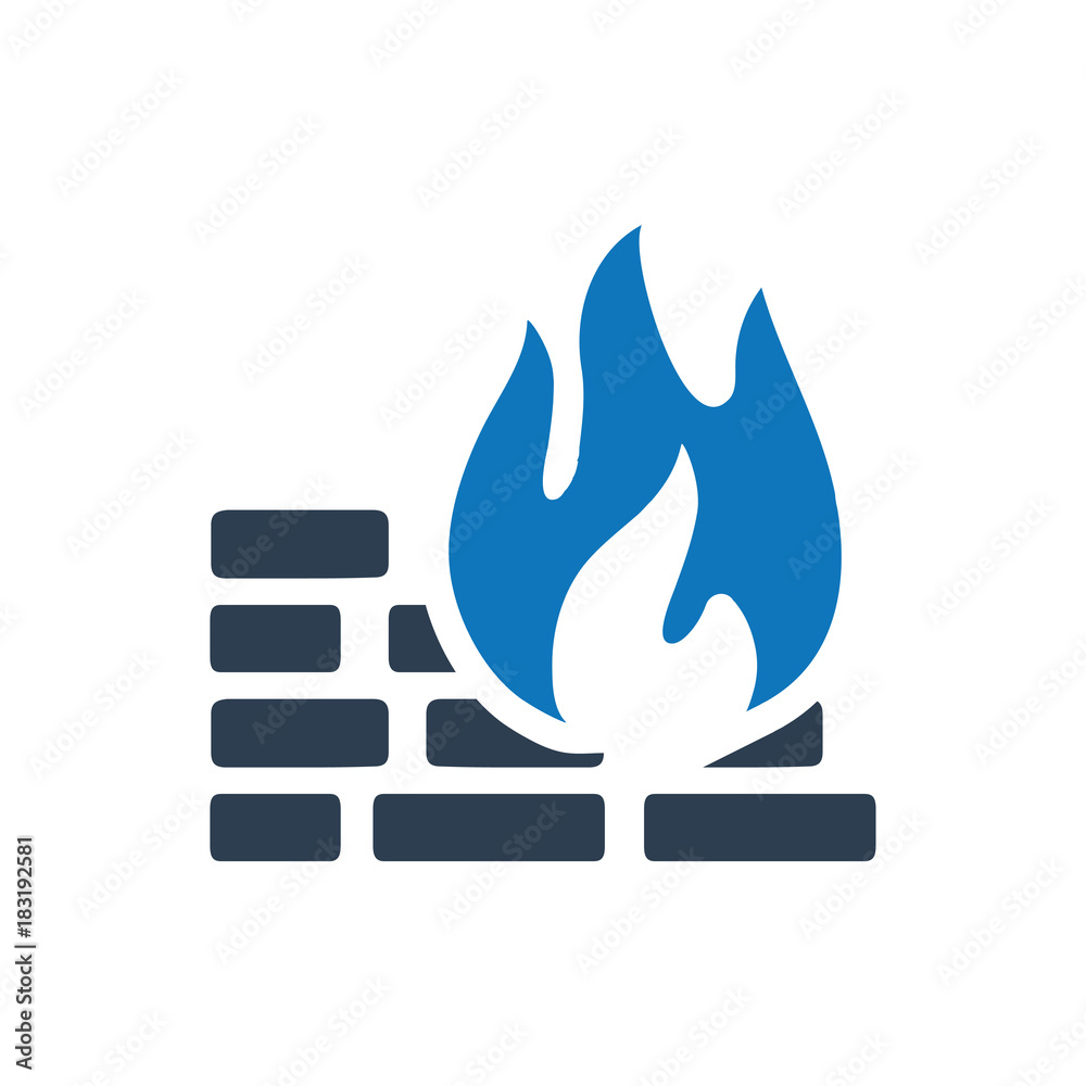 Canvas Prints firewall icon