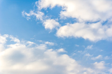 Obraz premium blue sky and cumulus cloud