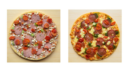 Frozen pizza 