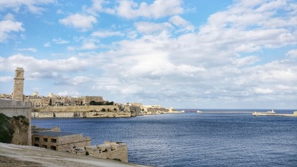 Fototapeta premium The entrance to the great harbor