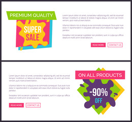 Obraz premium Premium Quality Hot Sale Only Weekend Big Discount
