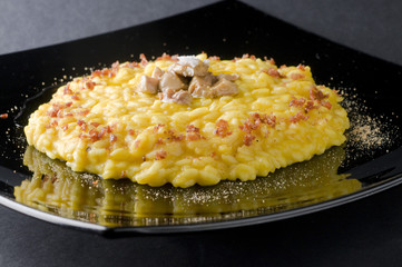 Rissotto con calabaza