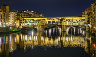 Florence. Italy. bridge. Ponte Vecchio.
