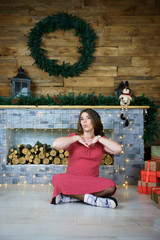 Happy family at the cozy house before New Year  © STUDIO MELANGE