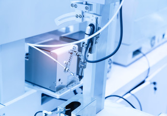 soldering iron tips of automated manufacturing soldering and assembly printed electric circuit board