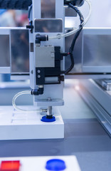 pneumatic piston sucker unit on industrial machine,automation compressed air factory production