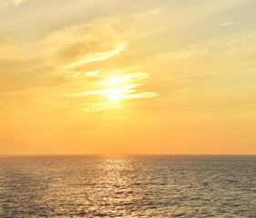 Obraz premium Sundown over Sea