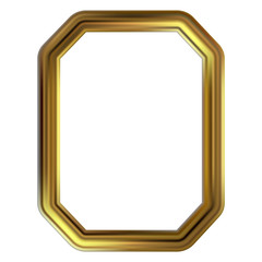 Frame gold clip art