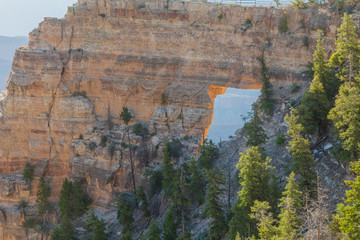 Fototapeta na wymiar Angel's Window North Rim Grand Canyon