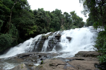 Waterfall at Pha Dok Sieo Nature Trail, Chiangmai, Thailand.