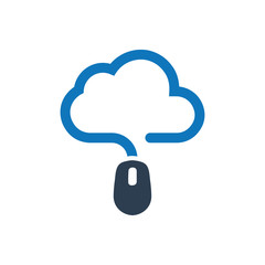 Cloud computing Icon