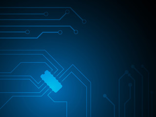 Blue concept digital technology, vector ,esp10