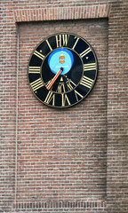 tidal clock in the centre of Maassluis