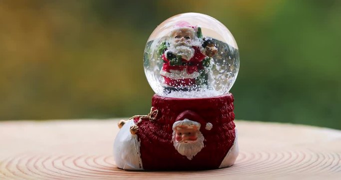 Christmas Snow Globe Snowflake