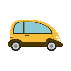 Coupe car vehicle icon vector illustration graphic design