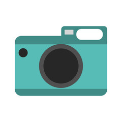 Classic photographic camera icon vector illustration graphic design